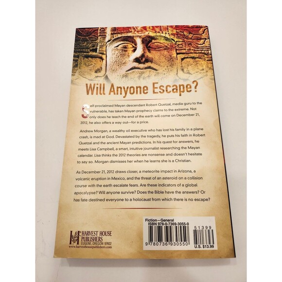 The Mayan Apocalypse Hitchcock Gansky 2010 Paperback Fiction Harvest House - Picture 2 of 16